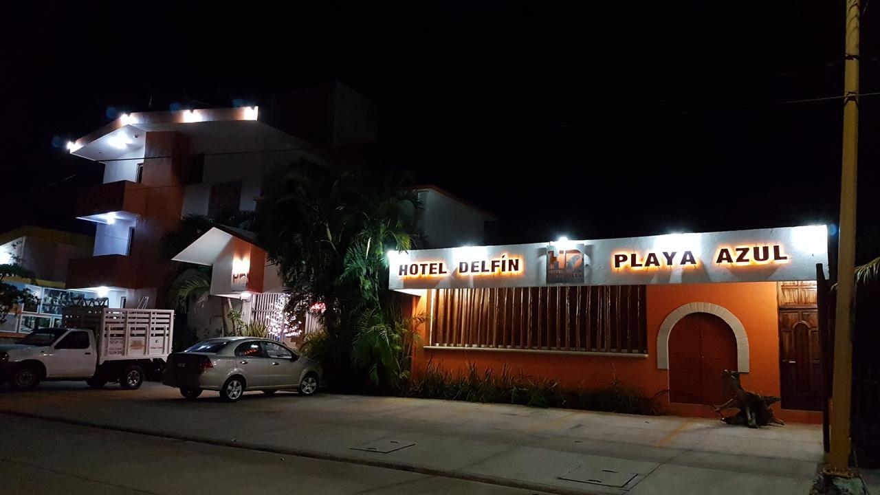 Hotel Delfin Playa Azul Lázaro Cárdenas Zewnętrze zdjęcie